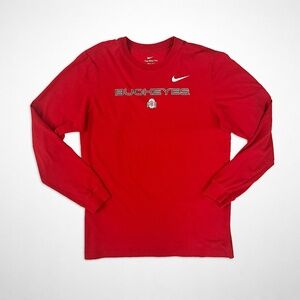 New – Nike Ohio State Long Sleeve Buckeyes Tee